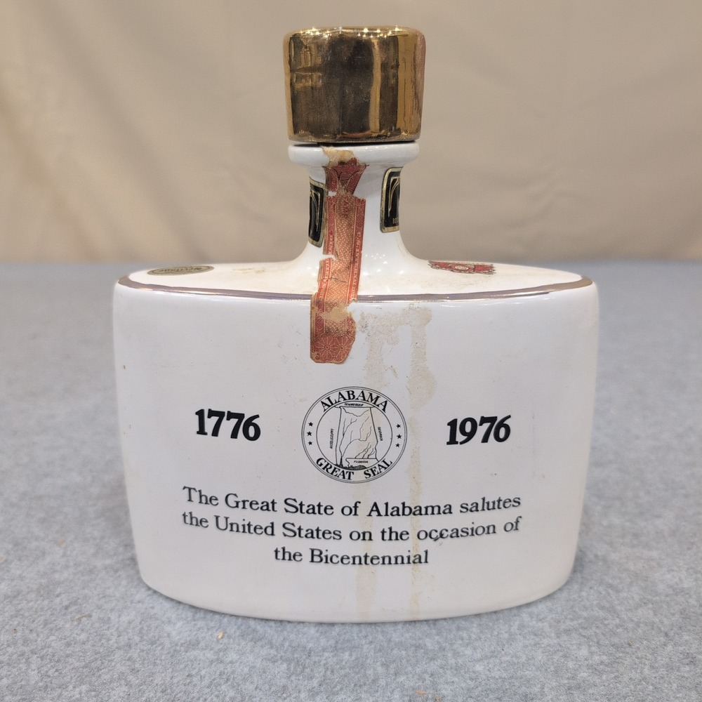 Vintage Heritage China 1976 Alabama American Revolution Bicentennial Decanter - Picture 7 of 8